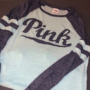 PINK baseball tee